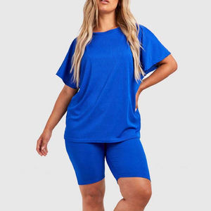 Conjunto de Verano para Mujer, Diseño Personalizado, Varios Colores, Algodón, Precio Económico, Producto de Moda Más Vendido, Conjunto de Shorts para Mujer - Product Image 3