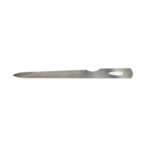 Metal <b>Nail</b> <b>File</b> with Integrated Cuticle Trimmer Pointed Tip for Cleaning Stainless Steel Professional Salon Manicure Tools Kit - Product Image 2