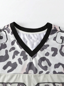 เสื้อเจอร์ซีย์ตาข่ายดรายฟิต - เสื้อกีฬาซับเหงื่อระบายอากาศได้ดี - เสื้อกีฬาติดกระดุมเต็มตัวสำหรับผู้ชาย - Product Image 4