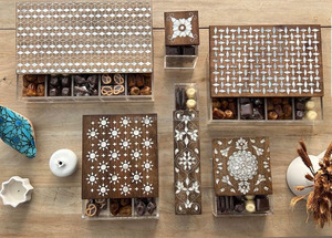 Venta al por mayor de diseño moderno transparente acrílico caramelo almacenamiento a granel bodas chicle piruletas chocolates cajas dulces por rfcrafts - Product Image 2