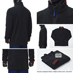 Nouvelle conception 2025 – Veste polaire respirante à manches longues pour homme, col montant, haute qualité, personnalisable, pour l'hiver et les activités de plein air - Product Image 4