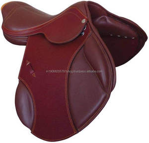 Selle d'équitation en cuir anglais de qualité export, durable, fabriquée par un fabricant équestre professionnel en Inde - Product Image 1