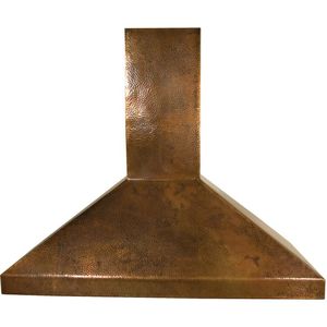 Hotte de cuisine en cuivre sur mesure, fabriquée avec des matériaux en cuivre de qualité supérieure, assurant une beauté et une durabilité exceptionnelles - Product Image 2