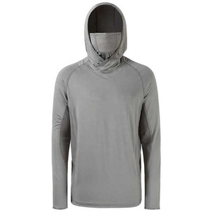 OEM Wholesale Long Sleeve Waterproof Fishing <b>Shirt</b> Quick Dry Breathable <b>Sun</b> Protection UPF50 Spandex/Polyester Fishing Wear - Product Image 1