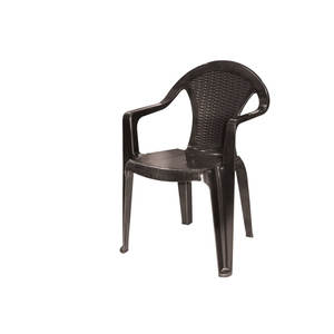 DreamCraft Espresso -4PK Rattan Arm Chair <b>Comfortable</b> Home Furniture - Product Image 4