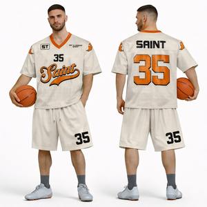 Nuevo Modelo de Camiseta de Fútbol Americano, Último Diseño, para Niños y Hombres, Calidad Original, Camiseta de Fútbol Americano para Niños para Deportes - Product Image 1