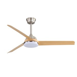 Ventilatore da Soffitto da 52 Pollici con Luce LED 22W e Telecomando, 5 Pale in ABS per Soggiorno - Product Image 2