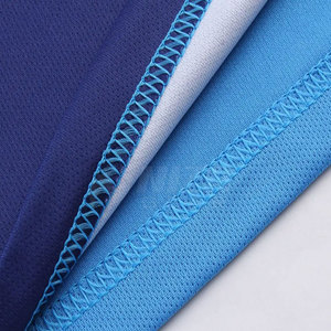 Ensemble d'uniformes de volley-ball pour hommes, imprimé bleu et orange, vêtements de sport respirants en polyester, taille adulte NIZA GEAR NG-VU-07 - Product Image 4