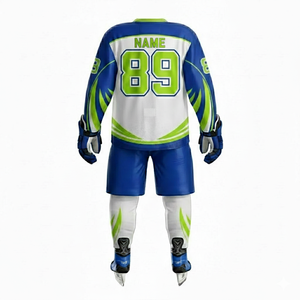 Jersey de Hockey sobre Hielo Personalizado 2026 OEM |   Tela de malla transpirable de secado rápido |   Fabricante de Uniformes de Hockey Sublimados para Equipos - Product Image 2