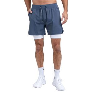 Vente chaude 100% Short de gymnastique en coton pour hommes Style solide respirant et polaire pour l'entraînement et le sport - Product Image 1