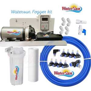 Kit de brumisation haute pression à 10 buses pour le refroidissement extérieur |   Utilisation à domicile et en intérieur |   Terrasse de la Ferme Laitière du Jardin |   WaterSun - Product Image 6