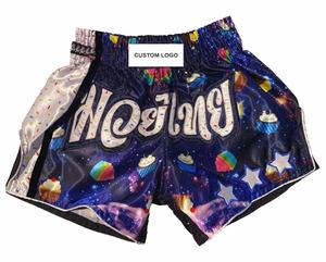 Nouvelle arrivée 100% Polyester Muay Thai Shorts Custom Made MMA Martial Arts Wear Wholesale - Product Image 6
