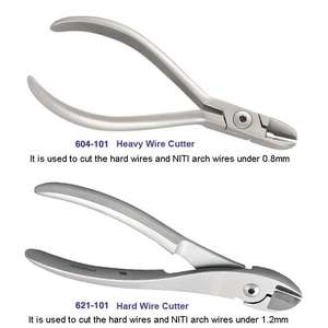 DENTRIC IMPLANTS DI-DIS875 Nuevas Pinzas Dentales Superiores Tipo Pico de Pájaro para Doblar Alambre en Ángulo, Instrumento de Ortodoncia de Acero Inoxidable - Product Image 2