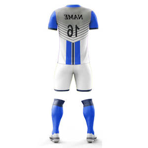 Club Football Jersey Set Tournament Apparel Athletic Soccer Training Kit Personalized Football <b>Shirts</b> 100% <b>Polyester</b> Front - Product Image 3