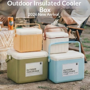 Caja Aislante para Llevar Comida Fría, Nevera Portátil para Acampar al Aire Libre, Picnic, Cubos de Hielo, Refrigerador para Auto, Puesto Comercial, Cubo de Hielo Portátil - Product Image 4