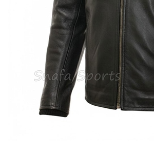 Chaqueta de Cuero Genuino de Alta Calidad para Hombre, Transpirable y Elegante, en Múltiples Diseños y Estilos Clásicos - Product Image 4