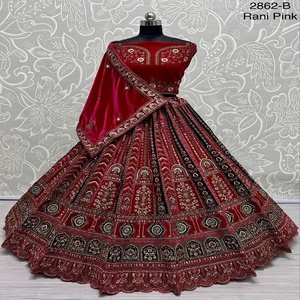 Lehanga Choli nupcial de alta calidad para bodas y fiestas para proveedores y exportadores mundiales disponibles a precio a granel - Product Image 2