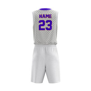 Uniforme de Baloncesto Transpirable para Hombre, Uniforme de Baloncesto Personalizado Cómodo, 100% Poliéster, Nuevo Uniforme de Moda, OEM - Product Image 3