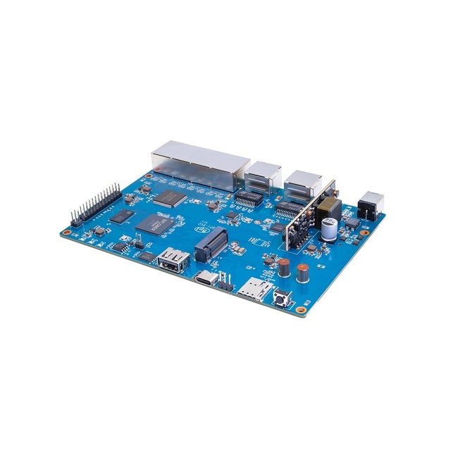 Banana Pi BPI-RV2 Development Board Siflower SF21H8898 RISC-V Single Board Computer PoE Support 2.5G WAN 5 Gigabit LAN Open