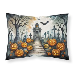 Marigold Spooky <b>Halloween</b> Standard Pillowcase Lightweight Super Soft Easy Care Decorative Artwork <b>Cushion</b> Cases - Product Image 1