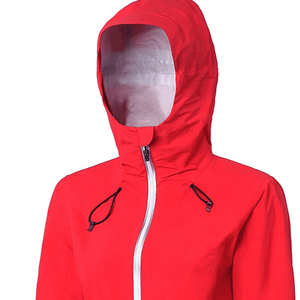 Chaqueta Unisex con Capucha Desmontable, Resistente al Agua y al Viento, con Puños Ajustables, Transpirable, con Cierre, para Actividades al Aire Libre - Product Image 5