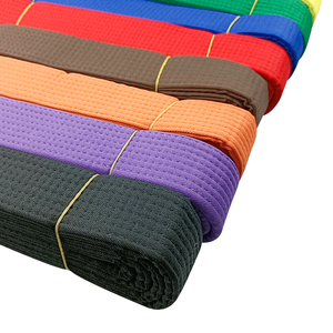 Wholesale Bjj Gi Professional Jiu Jiu Jitsu <b>Belts</b> 100%Cotton Martial Arts <b>Belts</b> Custom Made Brazilian Jiu Jitsu Kimono - Product Image 3