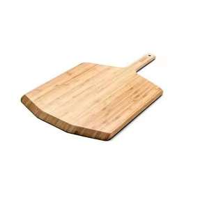 Bandeja de Servir Pizza Reutilizable Premium de Madera y Acero, Ecológica, para Mesa, a Precio Económico - Product Image 1
