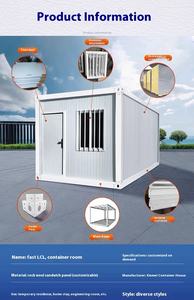 <span class=keywords><strong>Maison</strong></span> intégrée en acier coloré de 40 pieds pour 2026 personnes, montage simple, mobile pour hébergement hôtelier instantané - Product Image 3