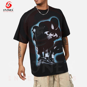 เสื้อยืดผู้ชายผ้าฝ้าย 100% ขายส่ง รับทำโลโก้ เสื้อยืดลายกราฟิกสตรีทแวร์สำหรับผู้ชาย มีดีไซน์และสีสันหลากหลาย - Product Image 5