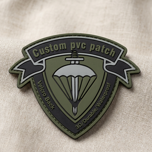 Parche de PVC con Logotipo de Equipo Personalizado de Alta Calidad, Insignia Trasera 3D de Goma con Gancho y Bucle - Product Image 4