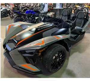 Nouveau modèle 2025 Polaris SL Moto à 3 roues Catapult de qualité industrielle avec construction en acier inoxydable garantie 3 ans et kit de benne - Product Image 1