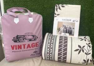 Juego de Edredón de Lujo de Algodón y Poliéster, Tamaño Queen/King, 7/8 Piezas, Juego de Edredón para Dormitorio de Hotel a Precio de Exportación - Product Image 2