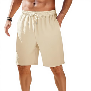 Pantalones Cortos Deportivos Personalizados de Algodón para Hombre, Cintura Elástica, Pantalones Cortos Deportivos para Gimnasio, Ropa Deportiva, Venta al por Mayor Directa de Fábrica - Product Image 1