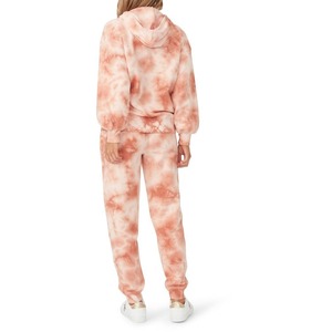 Women Clothing Vintage Wash <b>Distressed</b> 2 Piece Sets Zip Hooded Crop <b>Tops</b> And Sweat Pants Outfits Set Fall Winter Tracksuits - Product Image 6