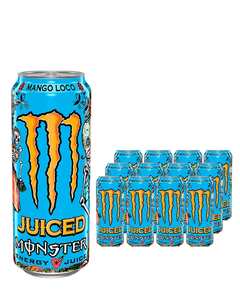 Bebida Energética Monster Energy Juiced Mango Loco de Alta Calidad, 500ml x 12 Latas, Sabor a Mango Tropical, Suministro al por Mayor - Product Image 1