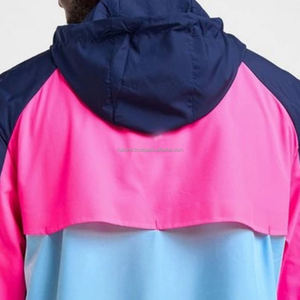 แจ็กเก็ตกันลมมีฮู้ดน้ำหนักเบากลางแจ้งเสื้อกีฬาระบายอากาศได้อย่างรวดเร็วสำหรับชายและหญิงเหมาะสำหรับการเดินทางและจ๊อกกิ้ง - Product Image 5