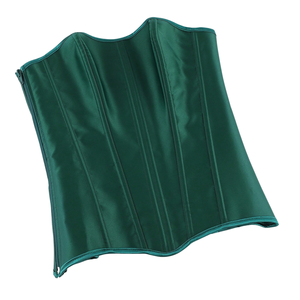 Corsé de Cuero Orgánico Personalizado OEM ODM, Faja Reductora de Cintura con Cierre de Gancho y Ojo, Moldeador Corporal para Mujer, Prenda Moldeadora de Uso Diario - Product Image 4