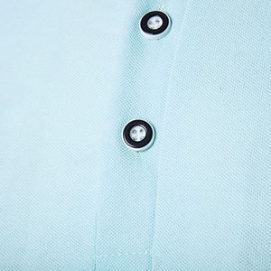 Nouveaux polos pour hommes personnalisés, simples, confortables, avec logo imprimé, respirants, coupe ajustée dorée, de qualité supérieure, décontractés et tendance - Product Image 6