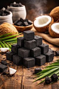 <b>Coconut</b> <b>Shell</b> Charcoal Briquette - Product Image 3
