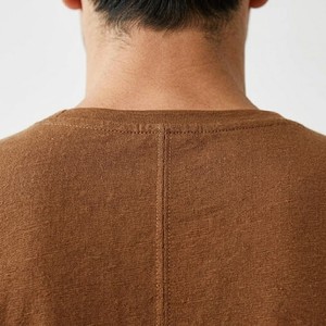 Ensemble été classique marron style poche Meyba Sports pour homme, t-shirt en coton slim fit et short cargo assorti, tenue décontractée - Product Image 6
