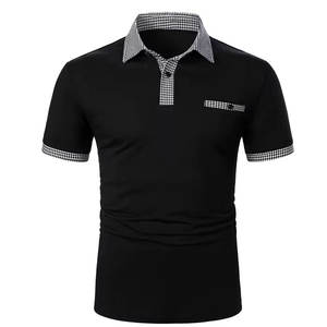 Chemise polo en coton piqué classique, légère et confortable, pour homme, idéale pour les occasions décontractées, les voyages, le sport et l'entraînement. - Product Image 1