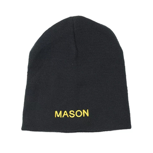 New Black Masonic Beanie <b>Cap</b> With Starburst Freemason <b>Winter</b> <b>Cap</b> 2026 High Quality Wholesale Customized Knitted Beanies - Product Image 2
