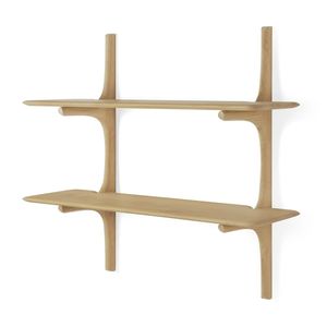 Farmhouse Wooden Wall Mounted <b>Shelf</b> For Living Room Bedroom Kitchen Bathroom And Office Home Organization - Product Image 1
