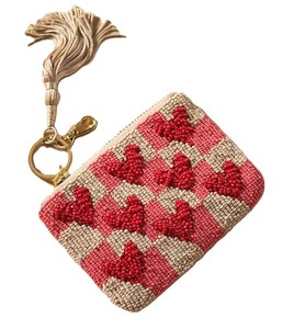 Monedero clásico bordado con cuentas de cristal y diseño floral, para uso diario, viajes, regalos, fiestas, artesanía moderna, bolsa decorativa. - Product Image 2
