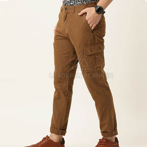 Pantalones Cargo para Hombre en Oferta, Pantalones Cargo de Algodón para Hombre con Forro Polar, Pantalones Cargo Cálidos para Hombre - Product Image 2