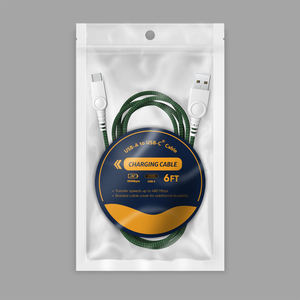 Cable USB a C Trenzado de Nailon/PVC al por Mayor para Teléfonos Móviles y Tabletas de Automóvil - Carga y Sincronización, Certificado RoHS/REACH - Product Image 5