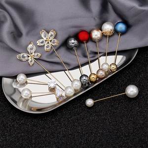 Cristal en gros vente chaude de haute qualité haute qualité Corsage PearlSecure la broche pour éviter l'exposition Broche - Product Image 2