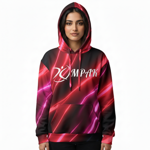 Sudadera Urbana Casual Extra Grande Unisex con Diseño Sublimado en Toda la Superficie para Ropa Urbana a la Moda - Product Image 1