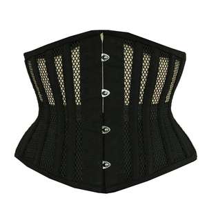 Corset amincissant pour femme, coupe ajustée, pour l'entraînement, avec décoration boutonnée et différents designs - Product Image 1