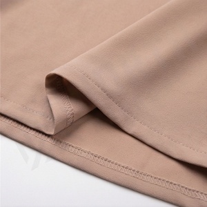 Vestido Islámico Premium Modesto con Capucha, de una Pieza, Deportivo, con Bolsillo Canguro, Corte Holgado, para Uso Diario, Oración, Verano, Diseño Sólido - Product Image 6